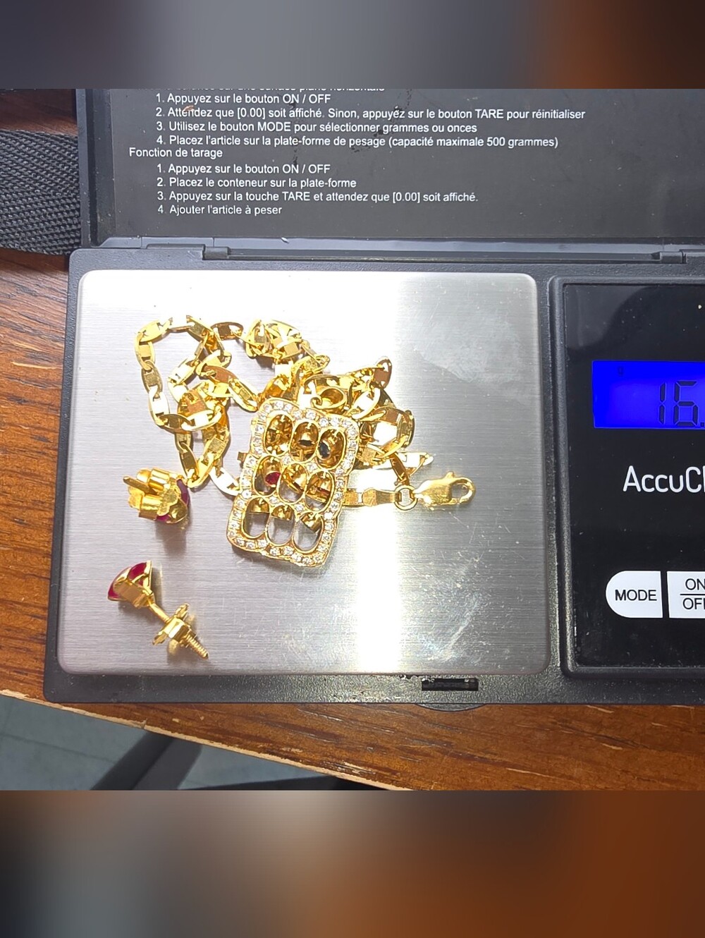 22k [&18k] Jewellery Set - Picture 8 of 10